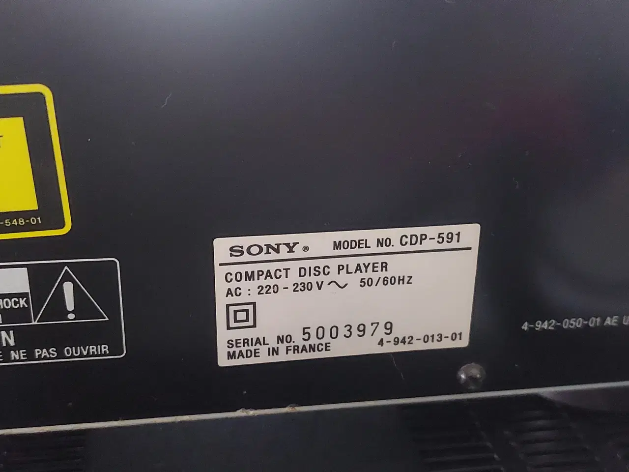 Billede 5 - Sony anlæg