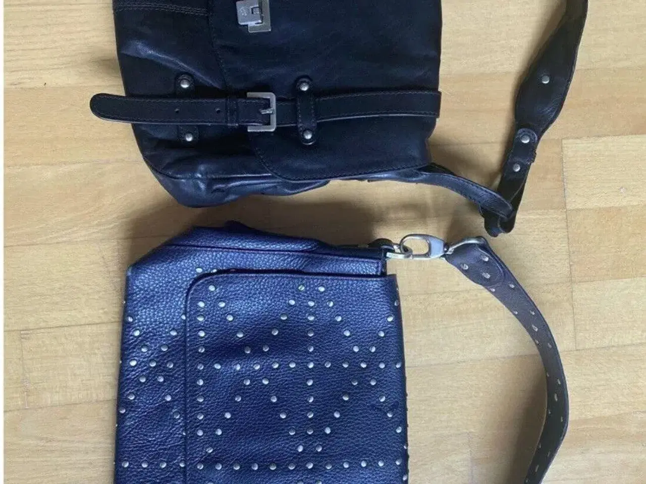 Billede 1 - To flotte Adax tasker i læder