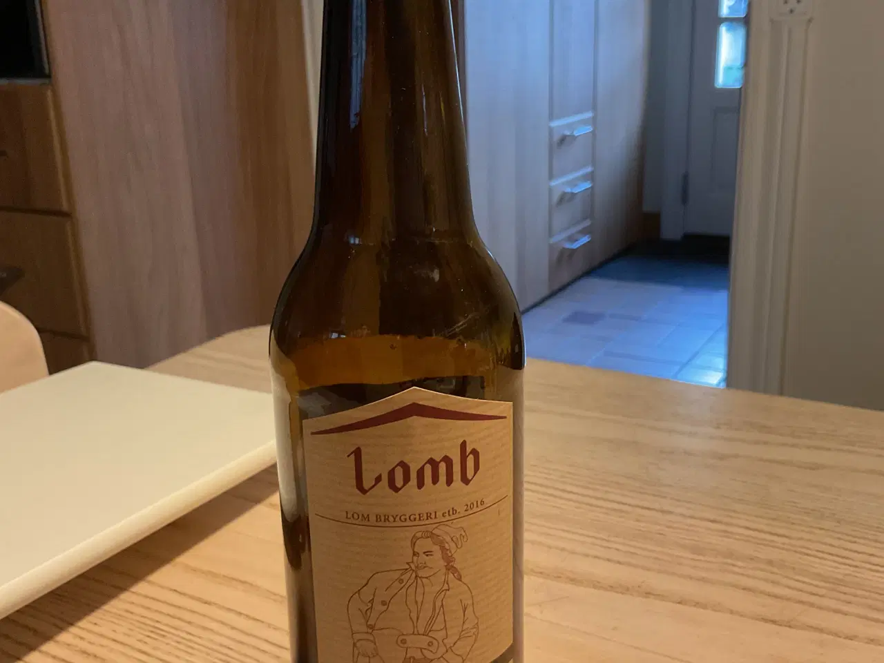 Billede 3 - Norsk ølflaske til samling.