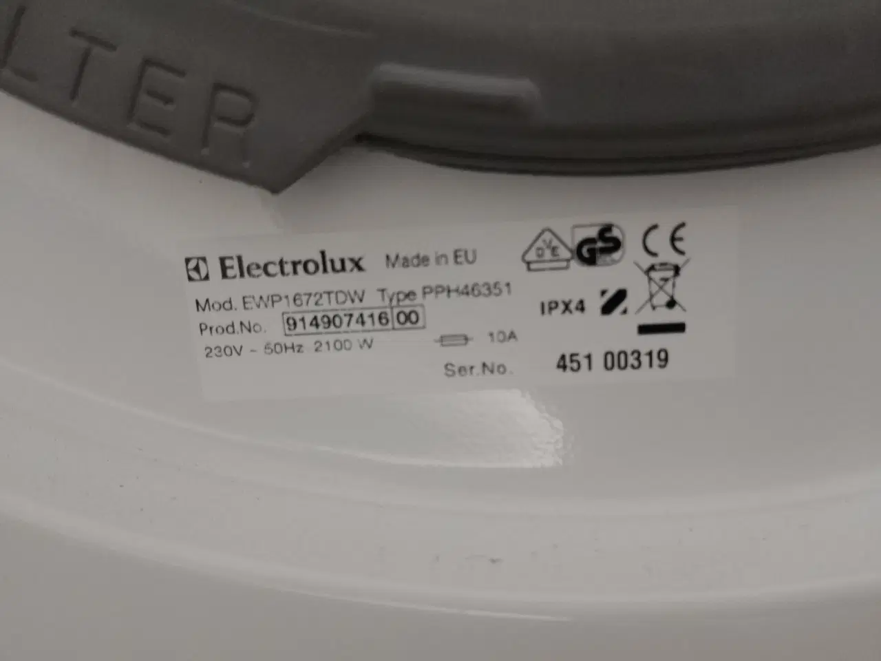 Billede 4 - Vaskemaskine Electrolux