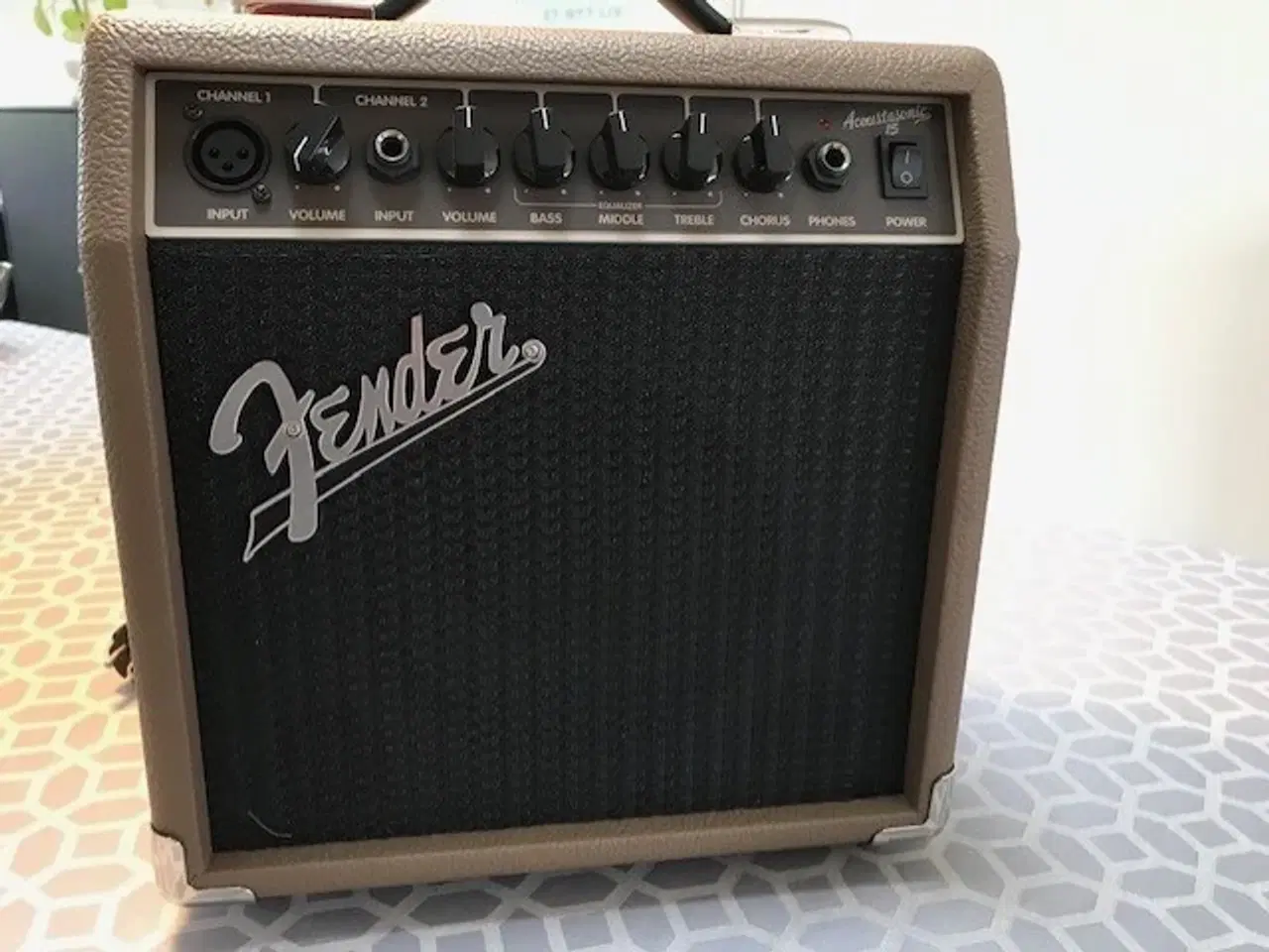 Billede 1 - Guitarforstærker, FENDER ACOUSTASONIC 15, 15 W