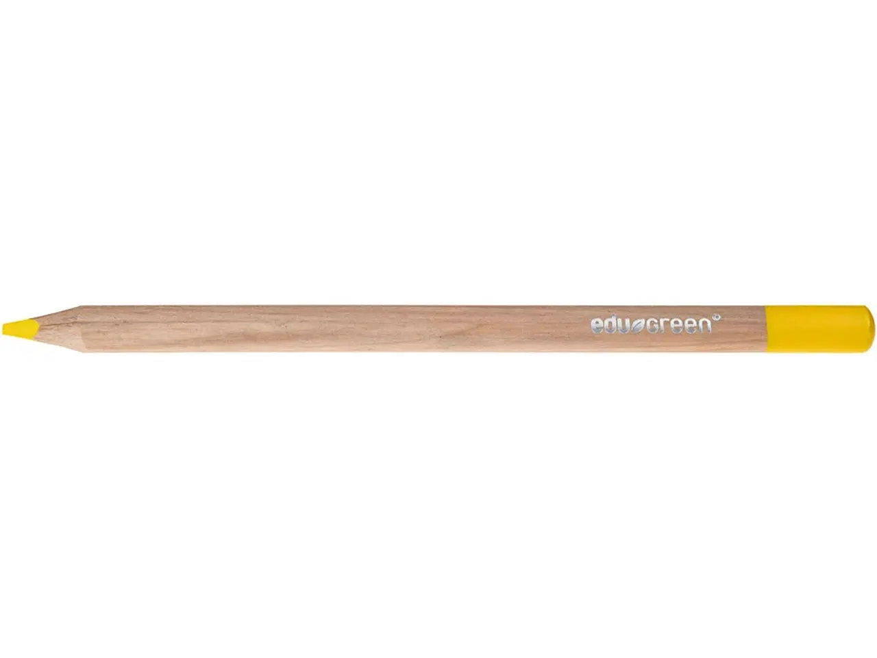 Billede 1 - Edugreen Kraftige Farveblyanter, mine 5 mm, gul, 10stk./ 1 pk.
