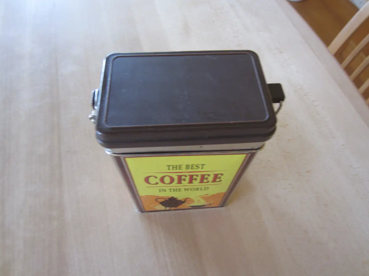 Billede 3 - Flot kaffedåse - Retro