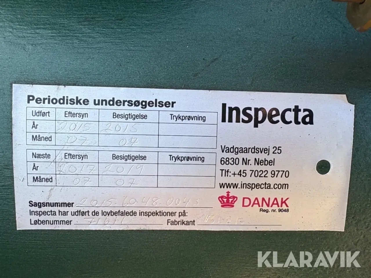 Billede 7 - Kompressor Biab Tryckluft AB KTTA 1400/350