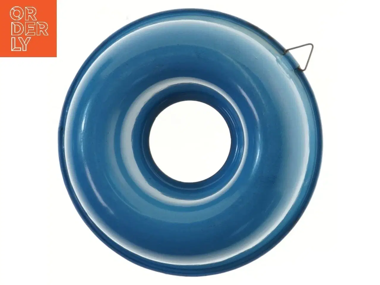 Billede 3 - Blå rund kugleformet gryde (str. Ø 21,5 cm)