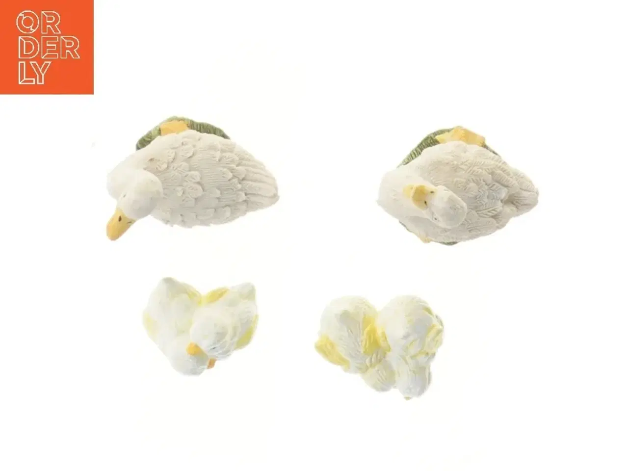 Billede 2 - Dekorative andefiguriner (str. 4 stk 7,5 cm)