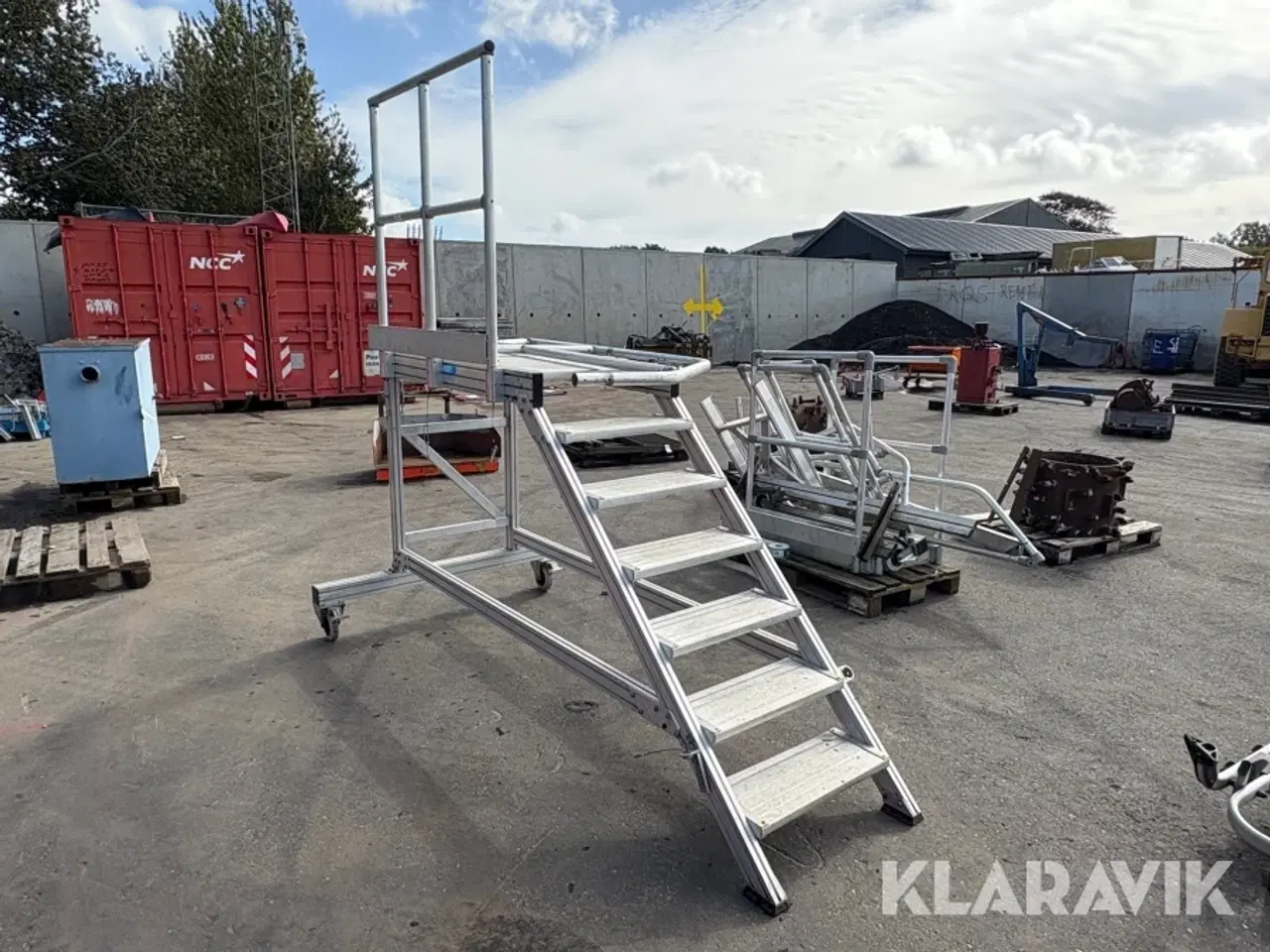 Billede 3 - Mobil platform med ekstra dele Zarges 208966