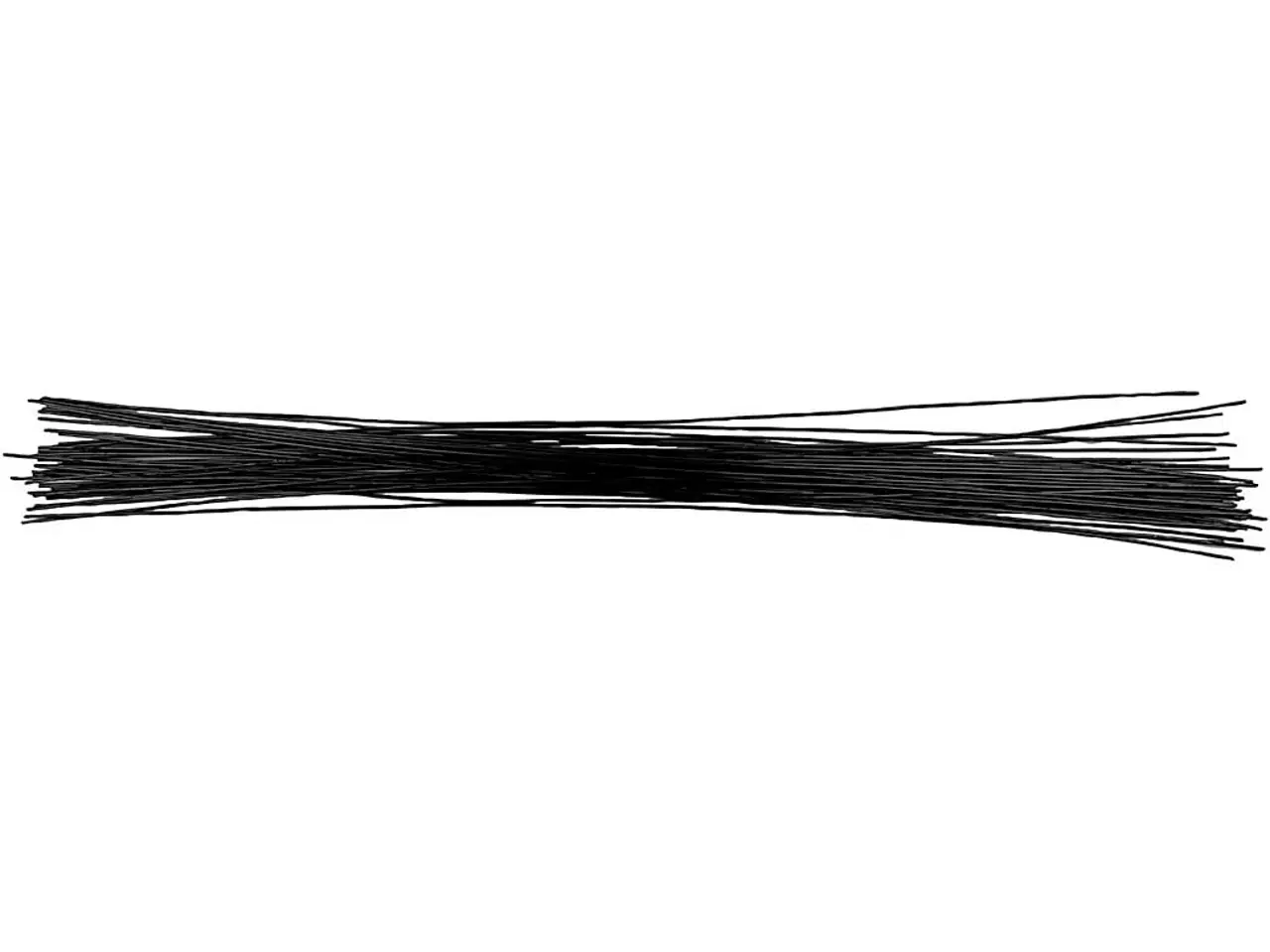 Billede 1 - Trådstænger, L: 50 cm, tykkelse 1,4 mm, 80stk./ 1 pk.