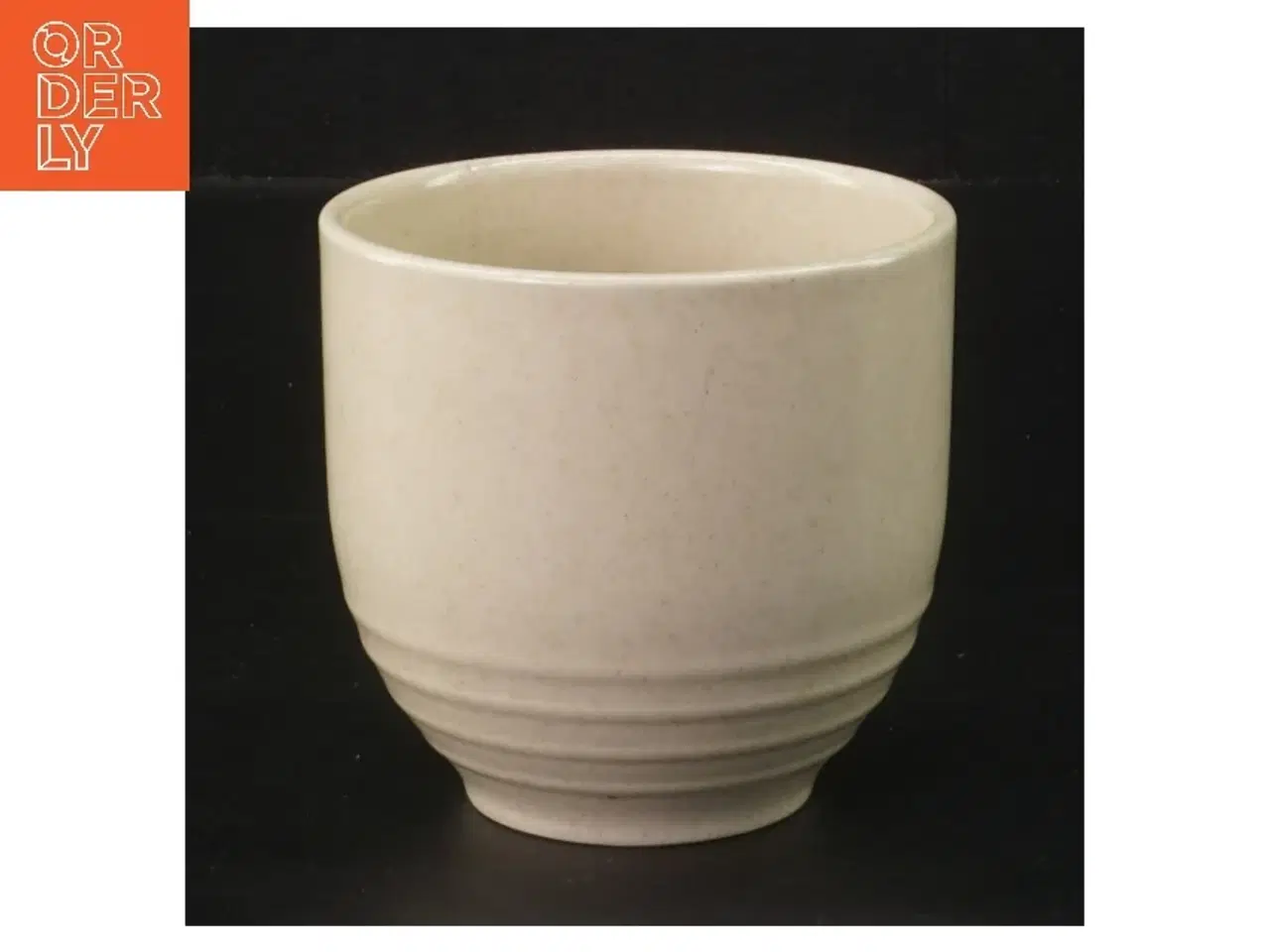 Billede 1 - Stentøjskop fra Hganäs Keramik (str. Ø 8,5 cm længde 8 cm)