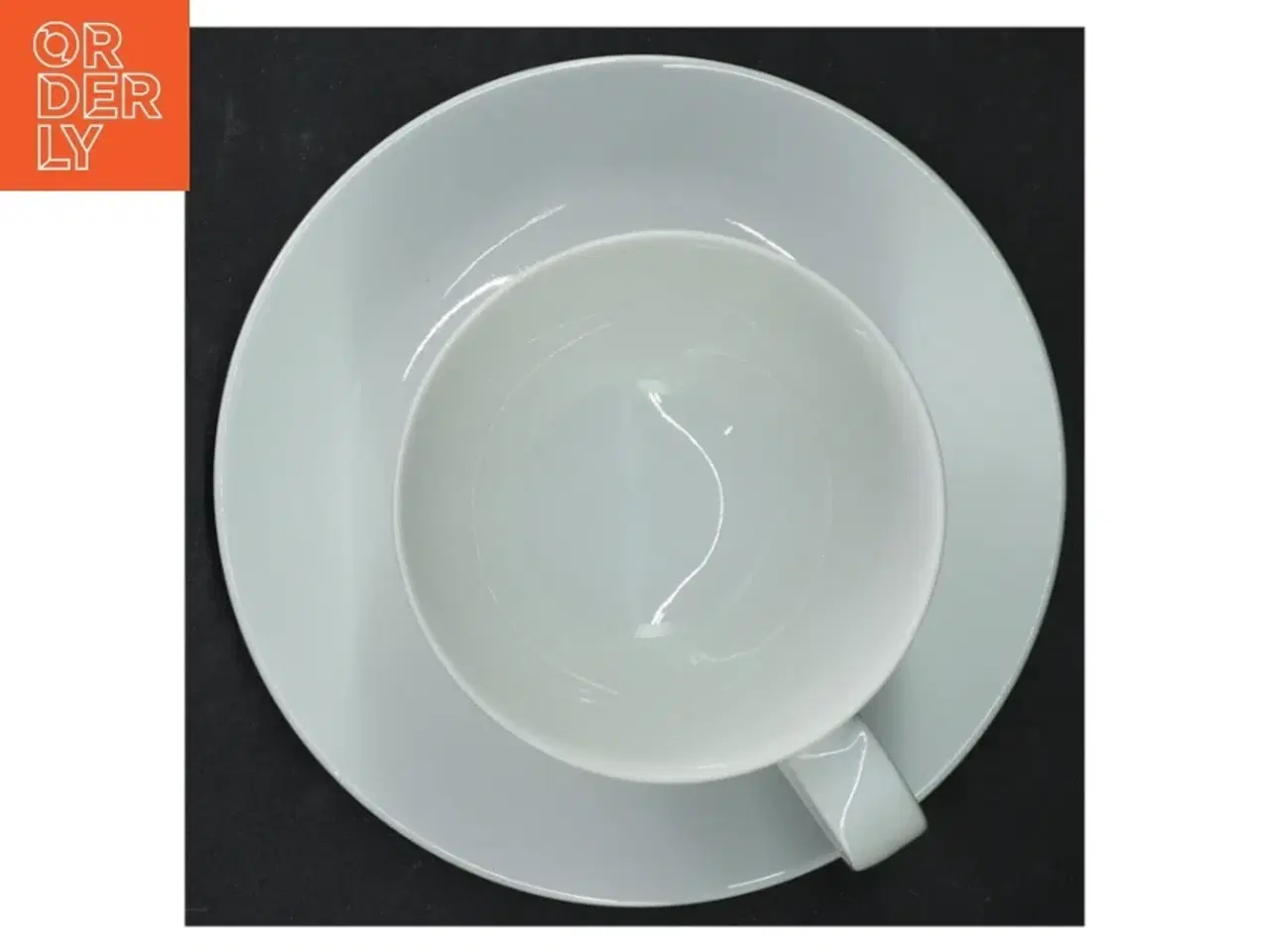 Billede 4 - Kaffekop med underkop (str. 6 x 13,5. cm)