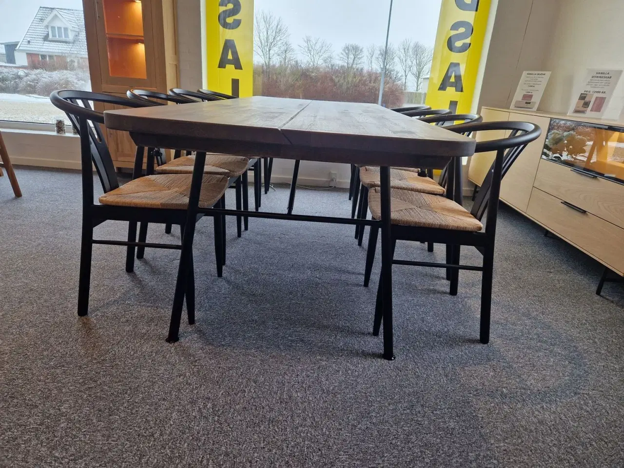 Billede 4 - Nyt stort plankebord 40 mm massivt egetræ 