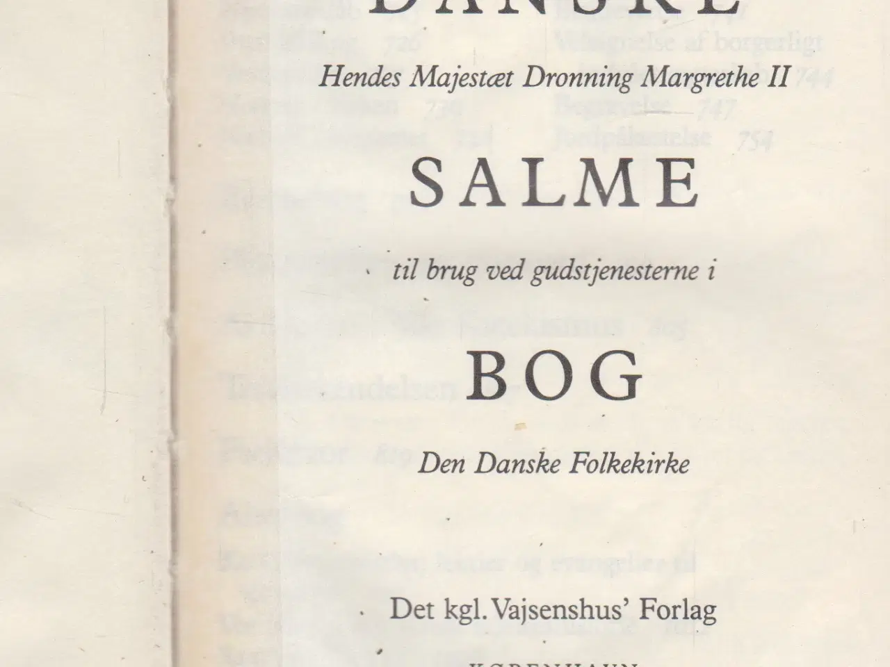 Billede 2 - Den danske salmebog