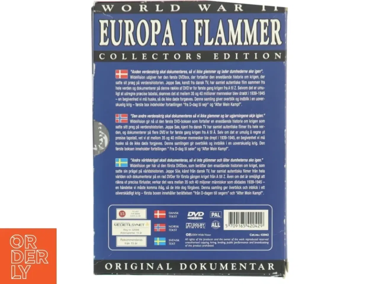 Billede 2 - World War II Europa i Flammer DVD Boxset