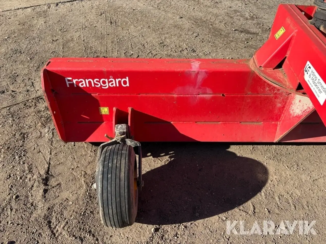 Billede 12 - Afretter/vejhøvl Fransgård GT-250HY