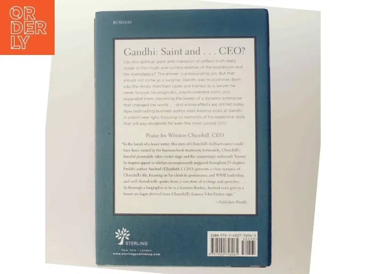 Billede 3 - Gandhi, CEO af Alan Axelrod (Bog)