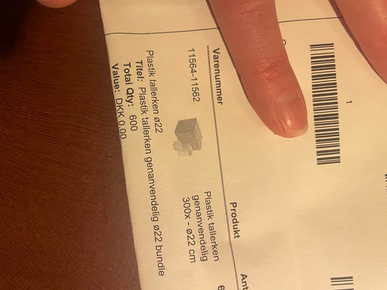 Billede 4 - Engangstallerkner