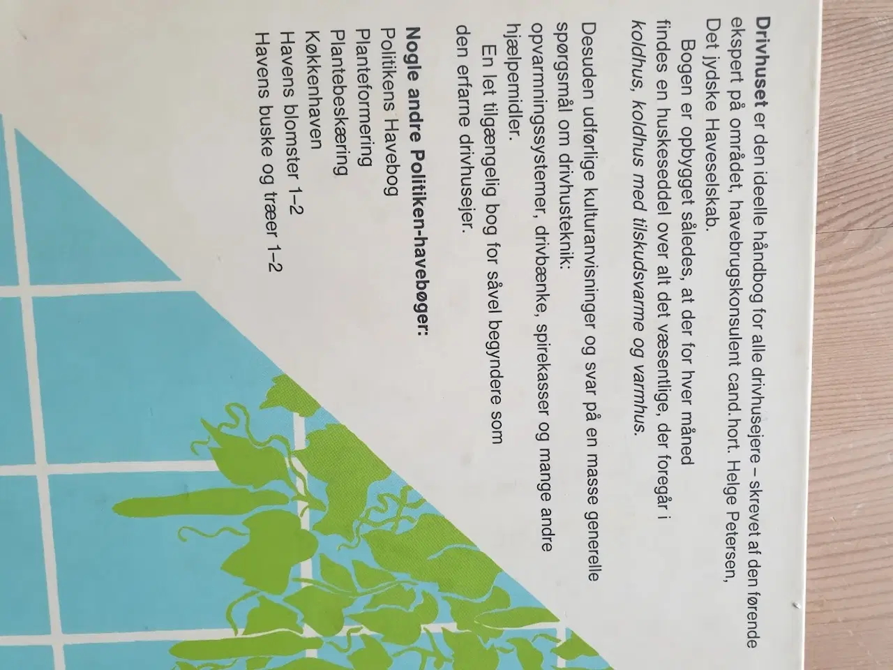 Billede 2 - Bog om drivhuset