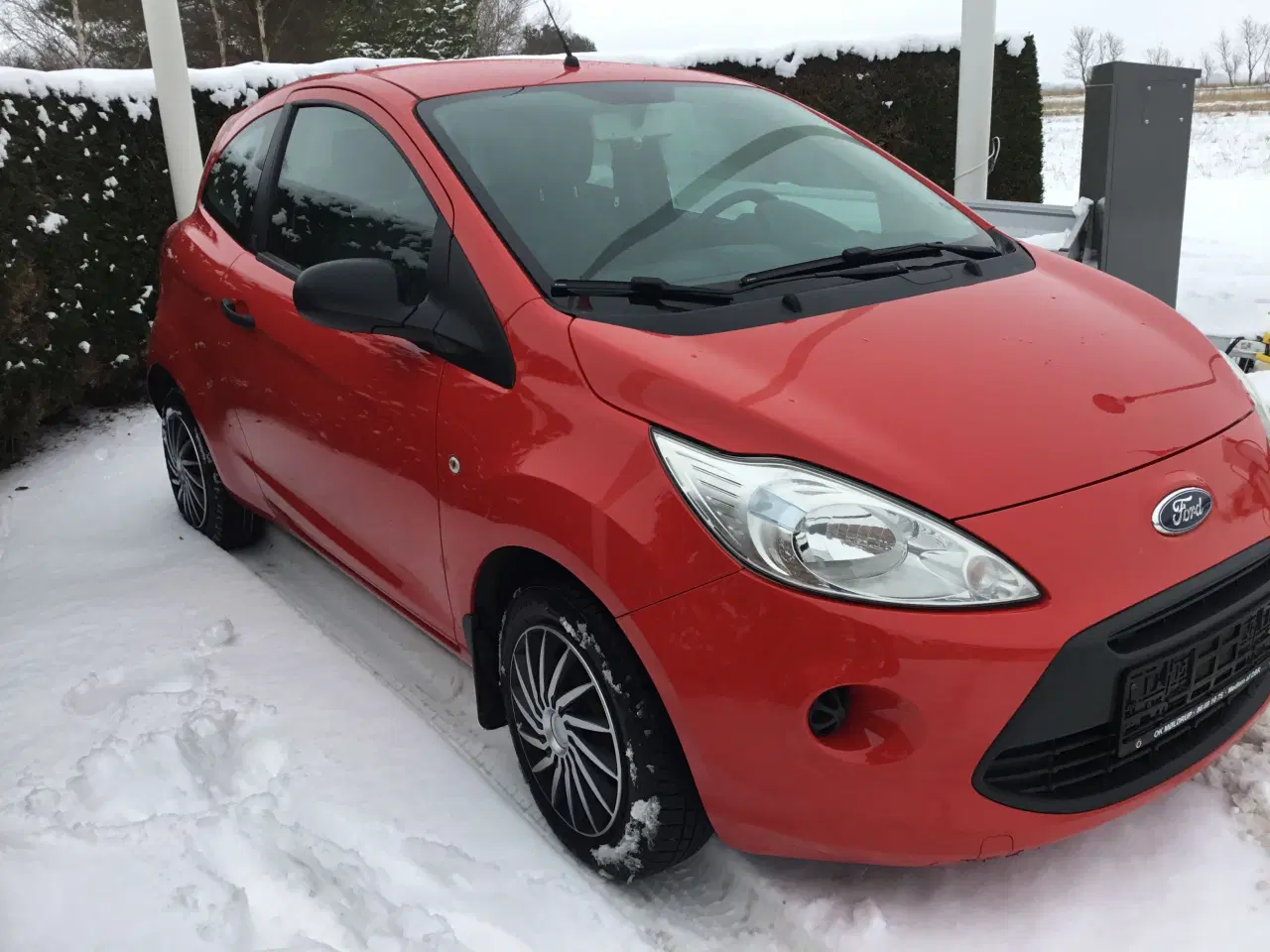 Billede 3 - Ford ka 1,2 trend 3 døre rød lev nysynet . 