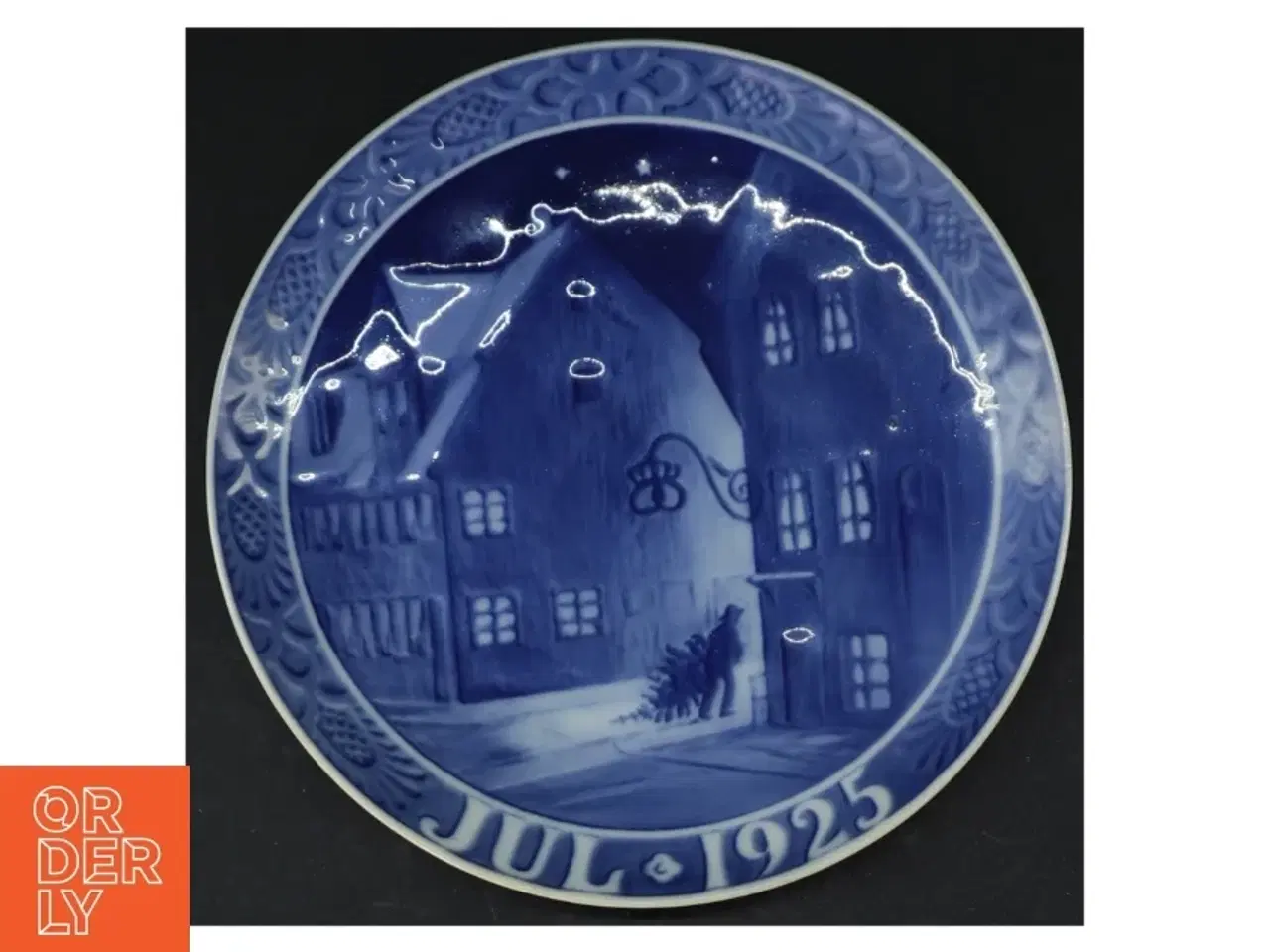 Billede 1 - Juleplatte 1925 Royal Copenhagen (str. Ø. 18 cm)