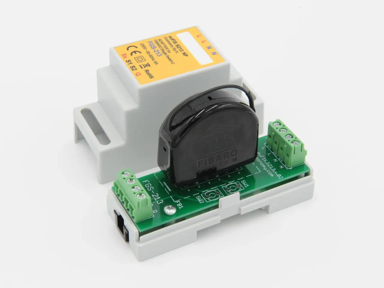 Billede 9 - Eutonomy euFIX S213NP passer til FIBARO Single Swi