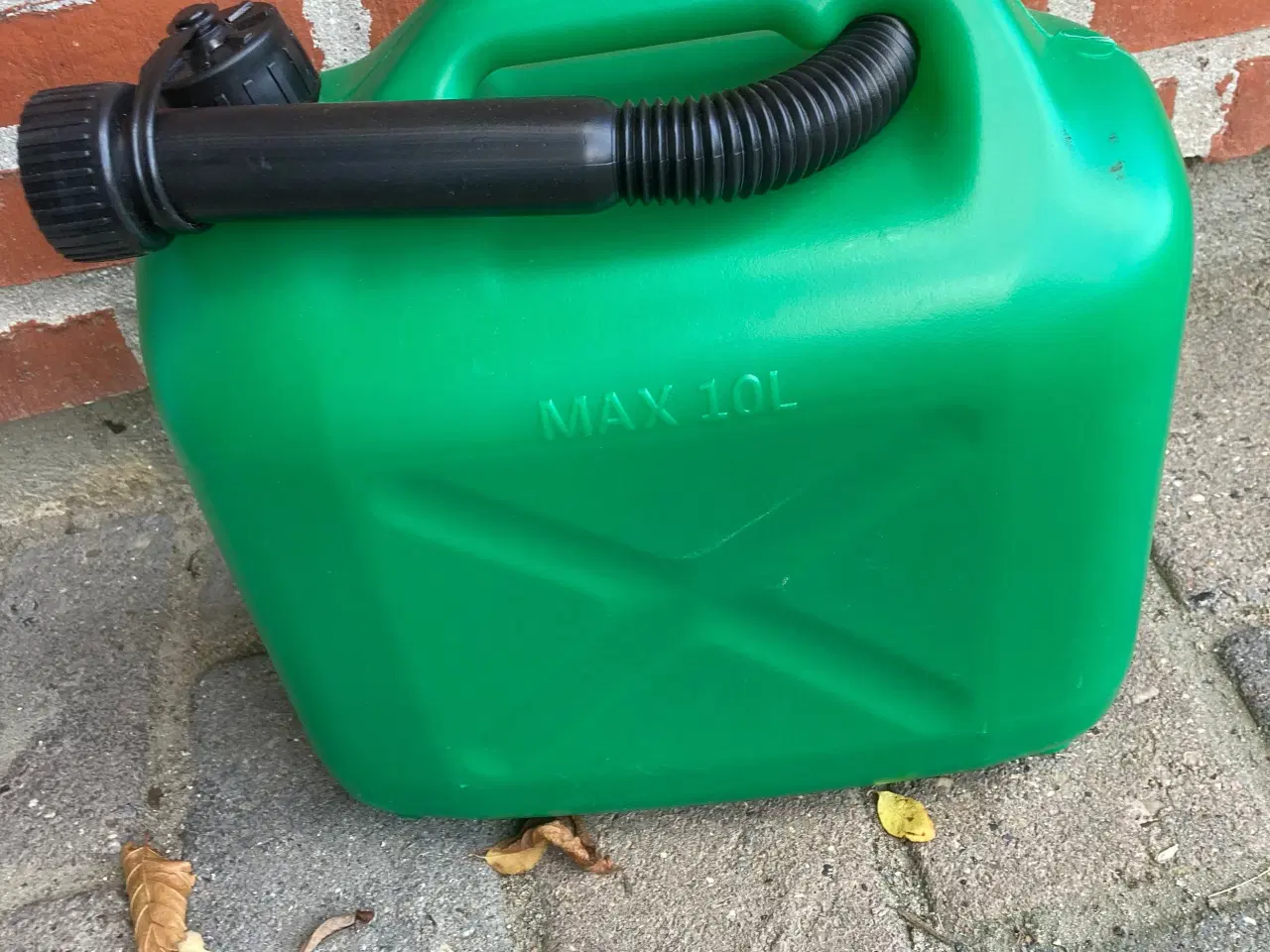 Billede 1 - 10 L grøn Benzin dunke  