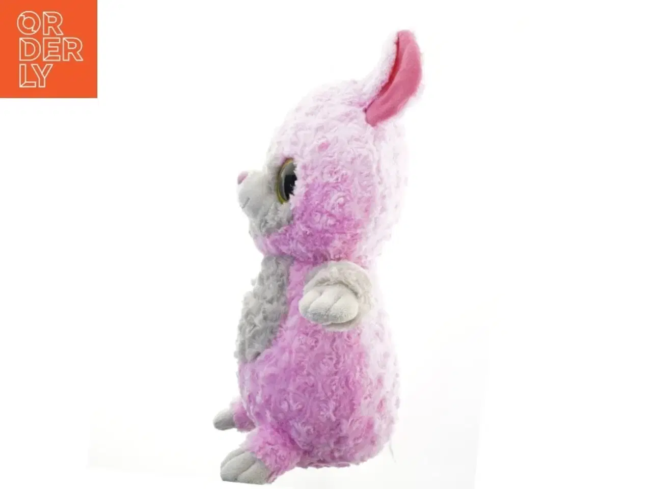 Billede 3 - Lyserødt tøjdyr kat (str. 47 cm)