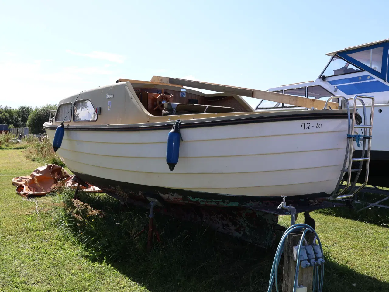 Billede 4 - Skilsø 23 motorbåd m/20hk Bukh 2 cylindret diesel 