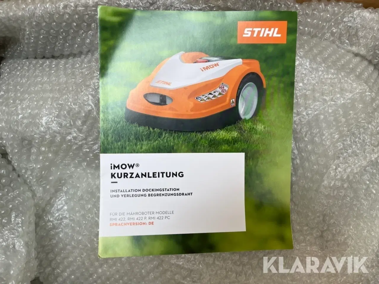Billede 5 - Robotplæneklipper Stihl RMI422 og garage