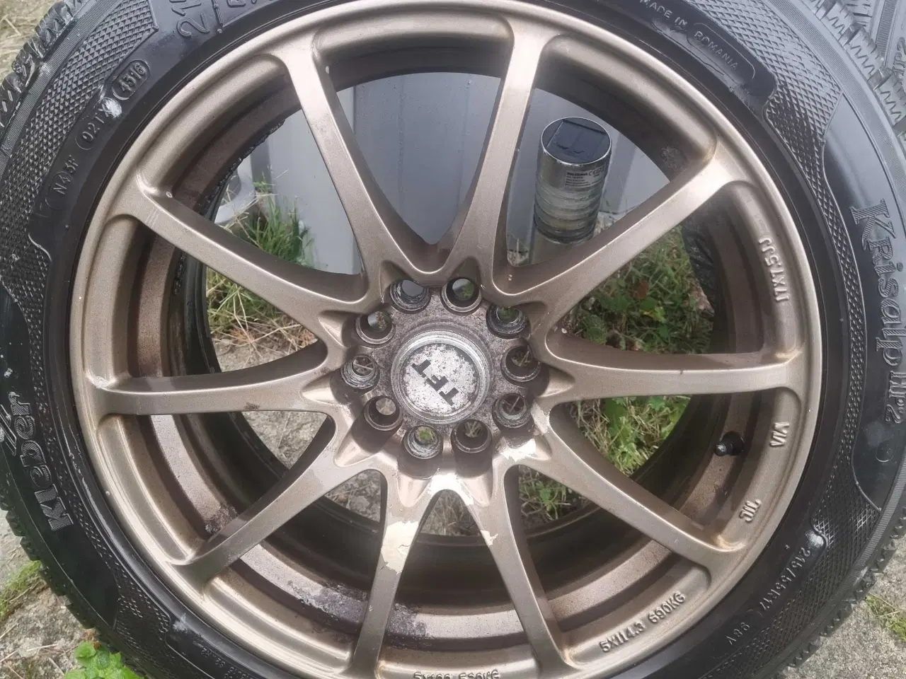 Billede 4 - 17" 5x100 & 5x114,3 Fælge med vinterdæk 