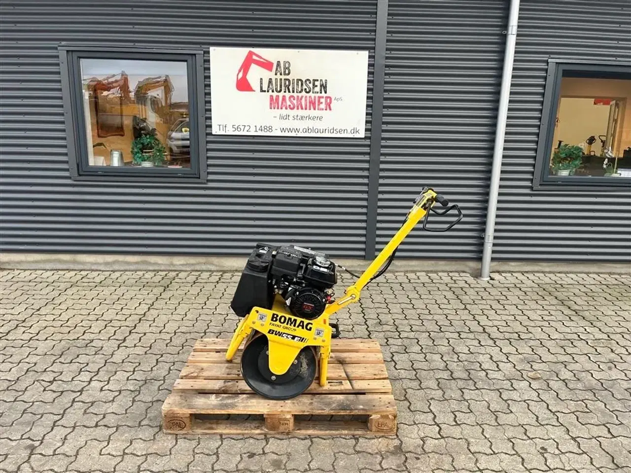 Billede 1 - Bomag bw55 glatvalset tromle med vibrator