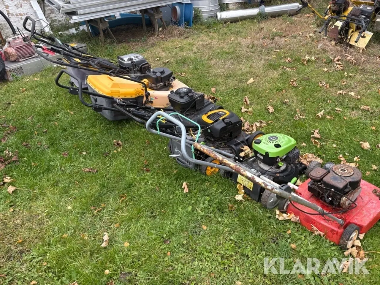 Billede 3 - Græsslåmaskiner 6 styk.