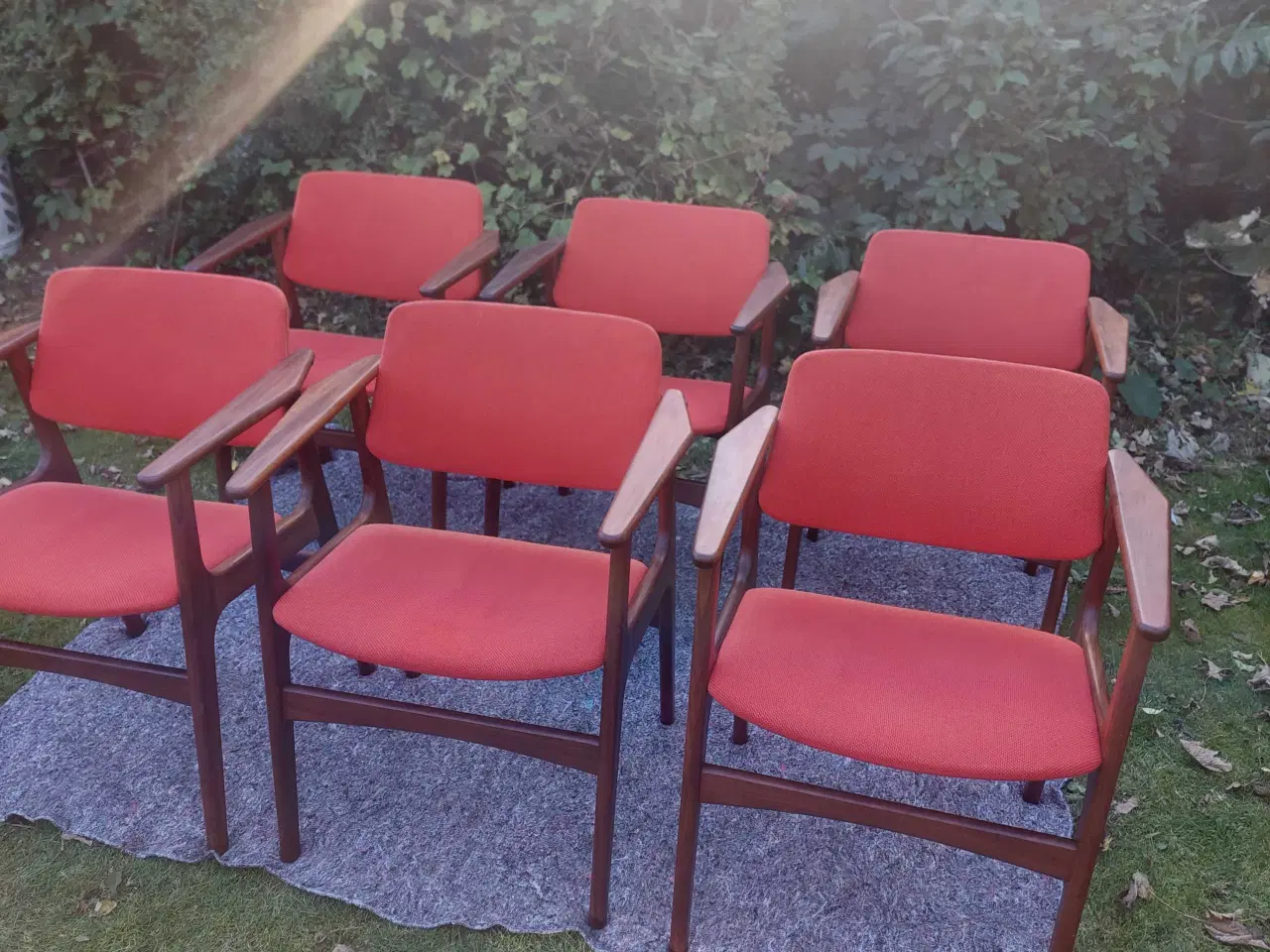 Billede 5 - Design stole af Arne Vodder - spisebordstole.