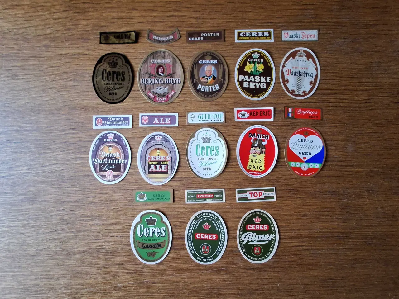 Billede 2 - 34 ETIKETTER fra CERES BRYGGERIER  