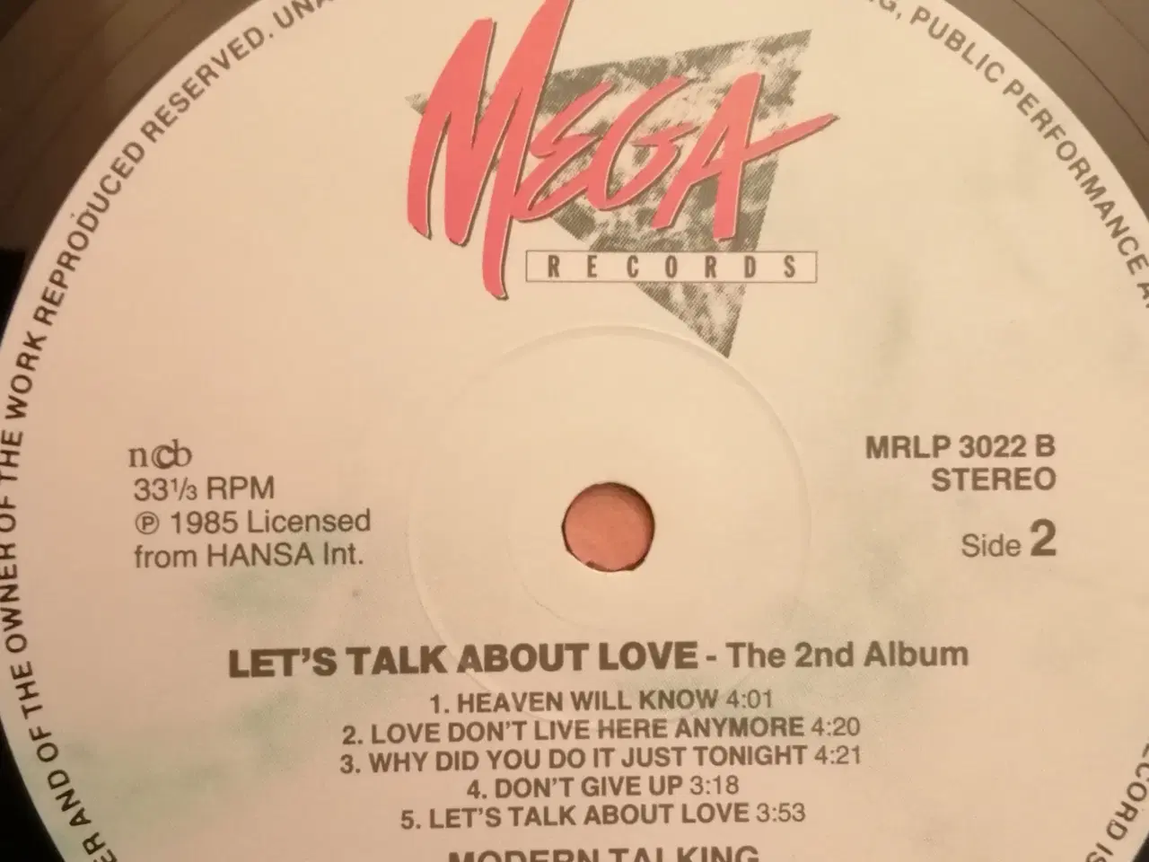 Billede 6 - Modern Talking: Let's talk about love