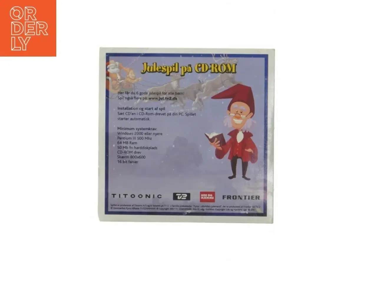 Billede 2 - Pyrus Alletiders Julemand CD-ROM spil fra Tv2 (str. Dvd)