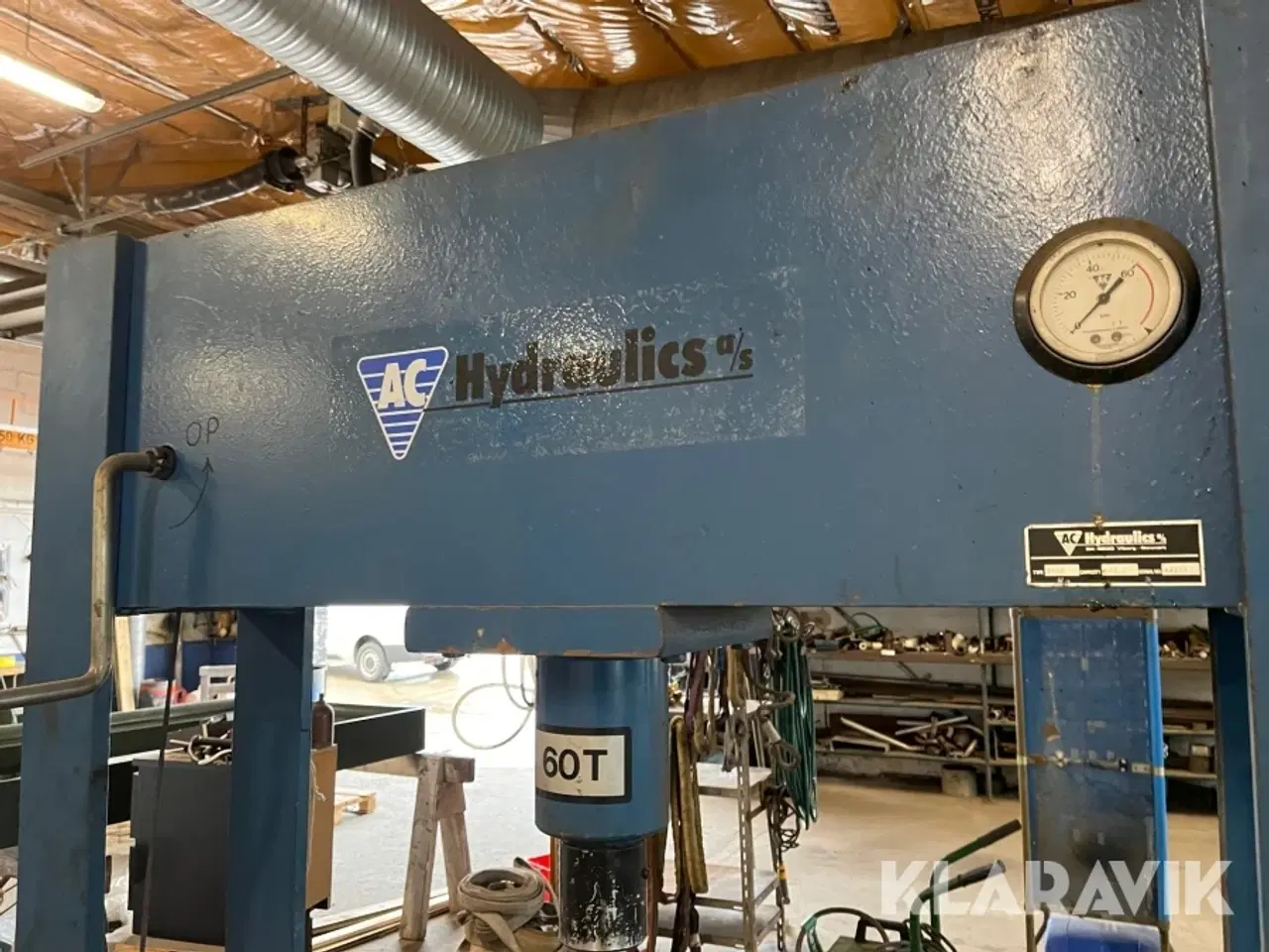 Billede 7 - Hydraulisk presse AC Hydraulics P60H