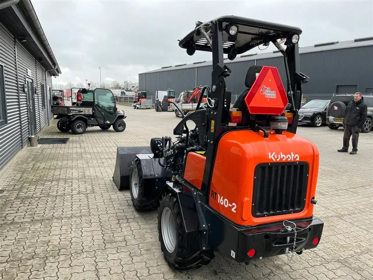 Billede 8 - Kubota Rt160 Med skovl og gafler  NY