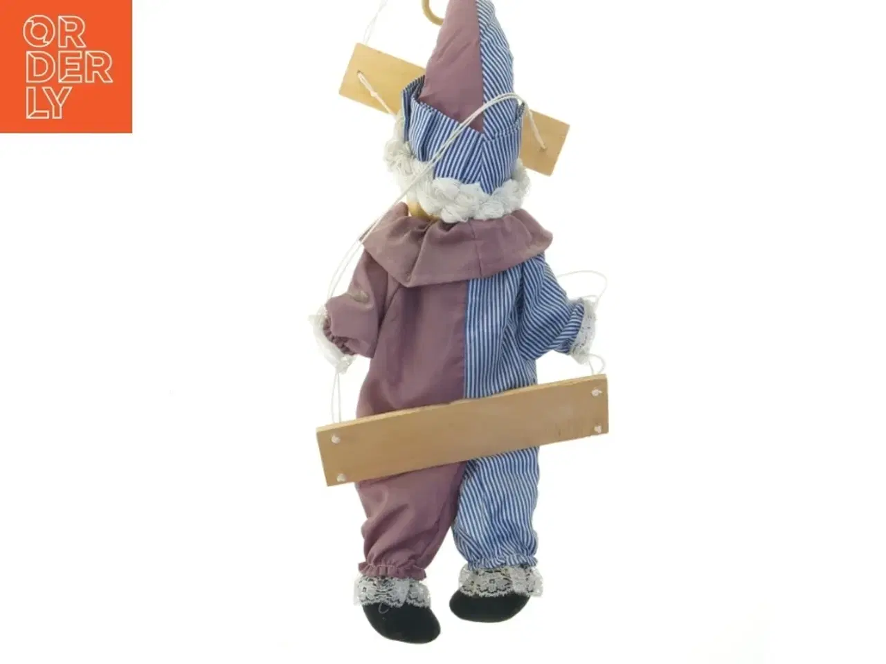 Billede 2 - Marionetdukke klovnekostume 58 cm (str. 58 cm)