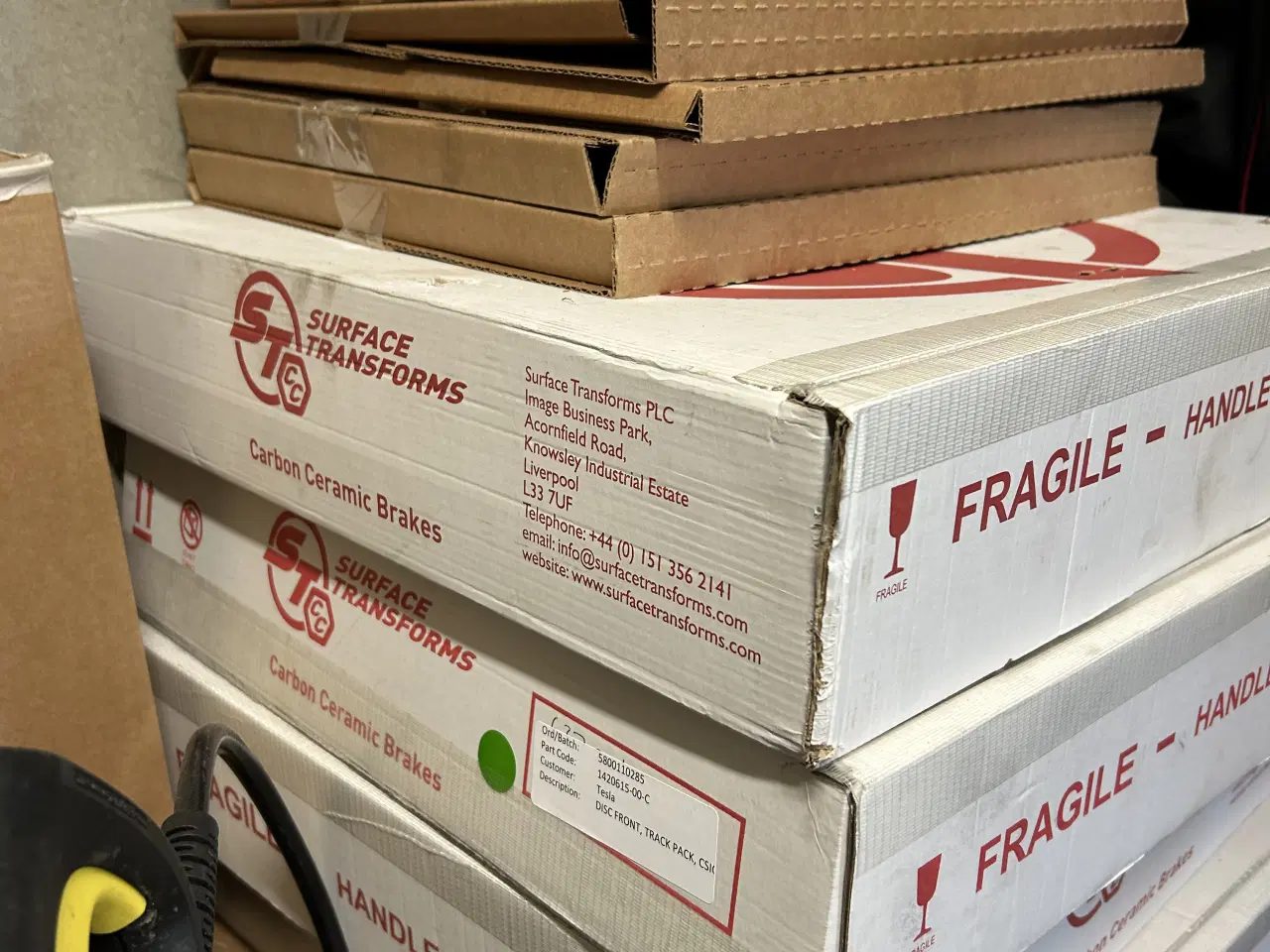 Billede 1 - Til Tesla Plaid/ Komplet bremseklodser og skiver