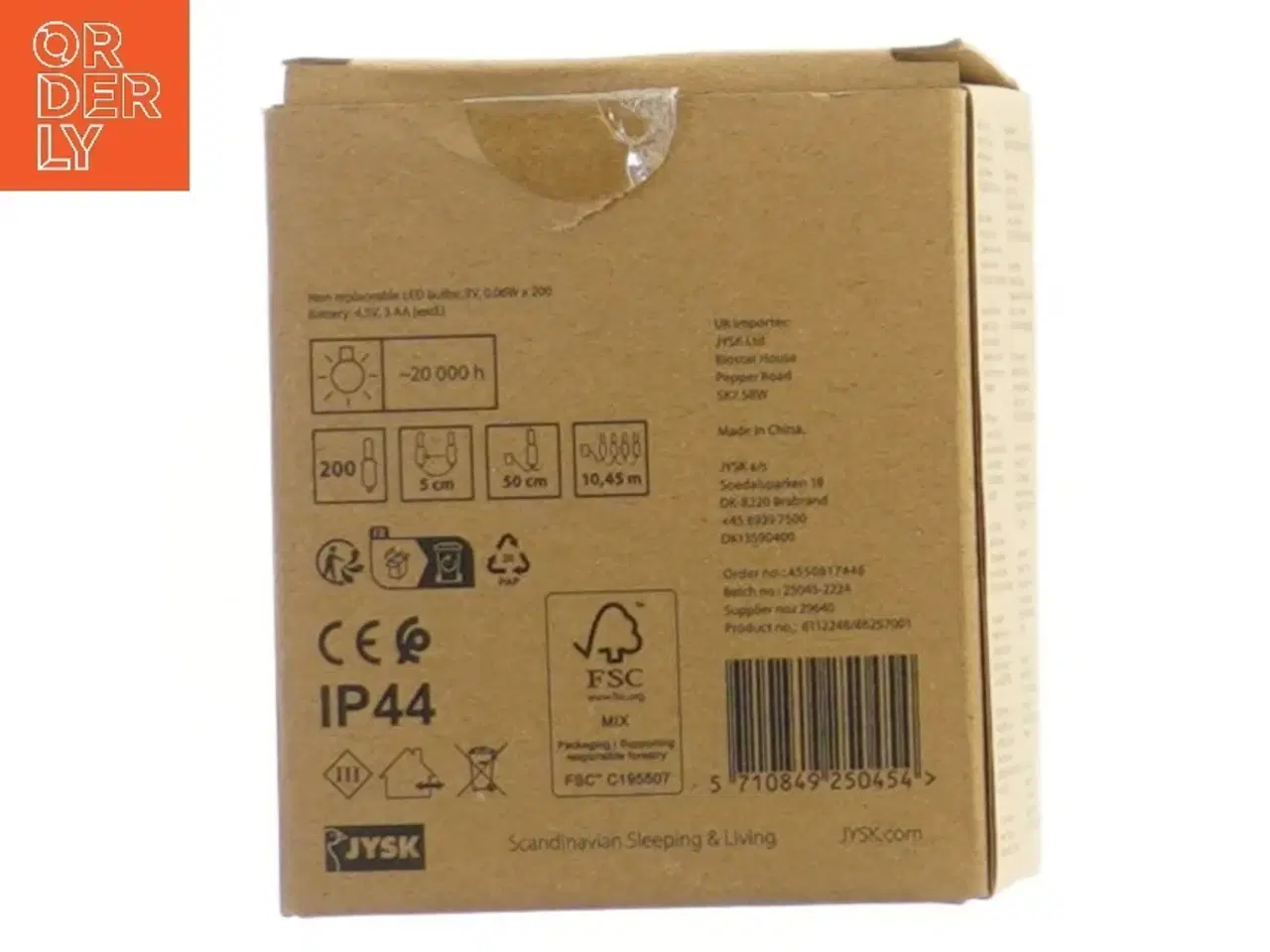 Billede 2 - LED lyskæde 9,95 m (str. 9,95 m cm)