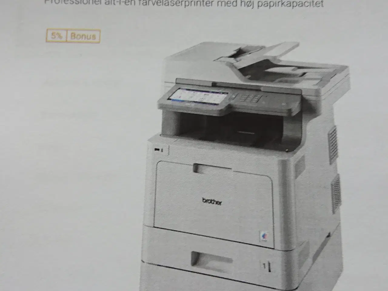 Billede 8 - Laserprinter multifunktion m. farve 