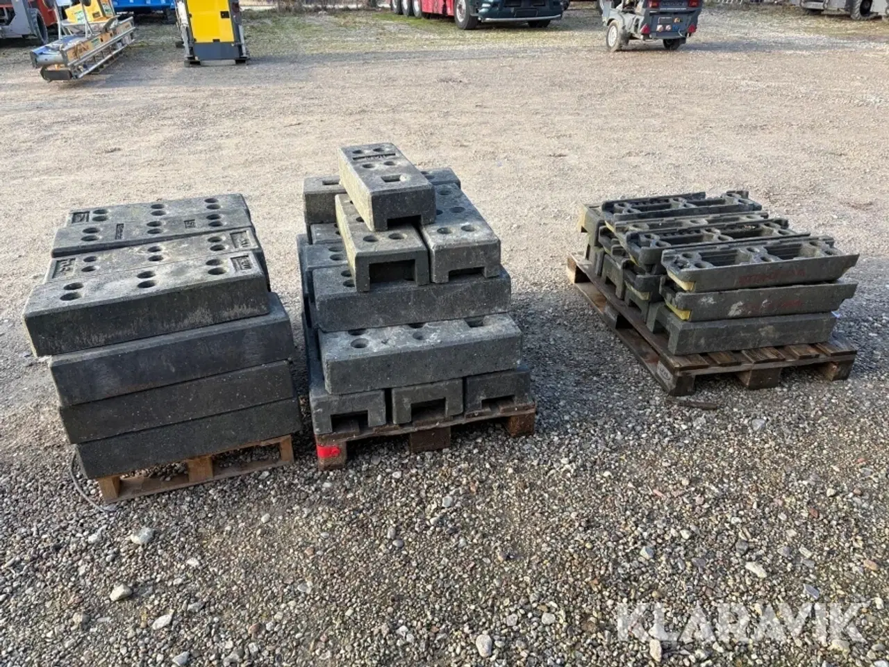 Billede 2 - Byggehegnsfødder 3 paller