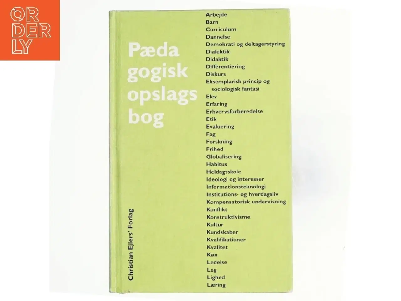 Billede 1 - Pædagogisk opslagsbog : alfabetisk ordnet (Bog)