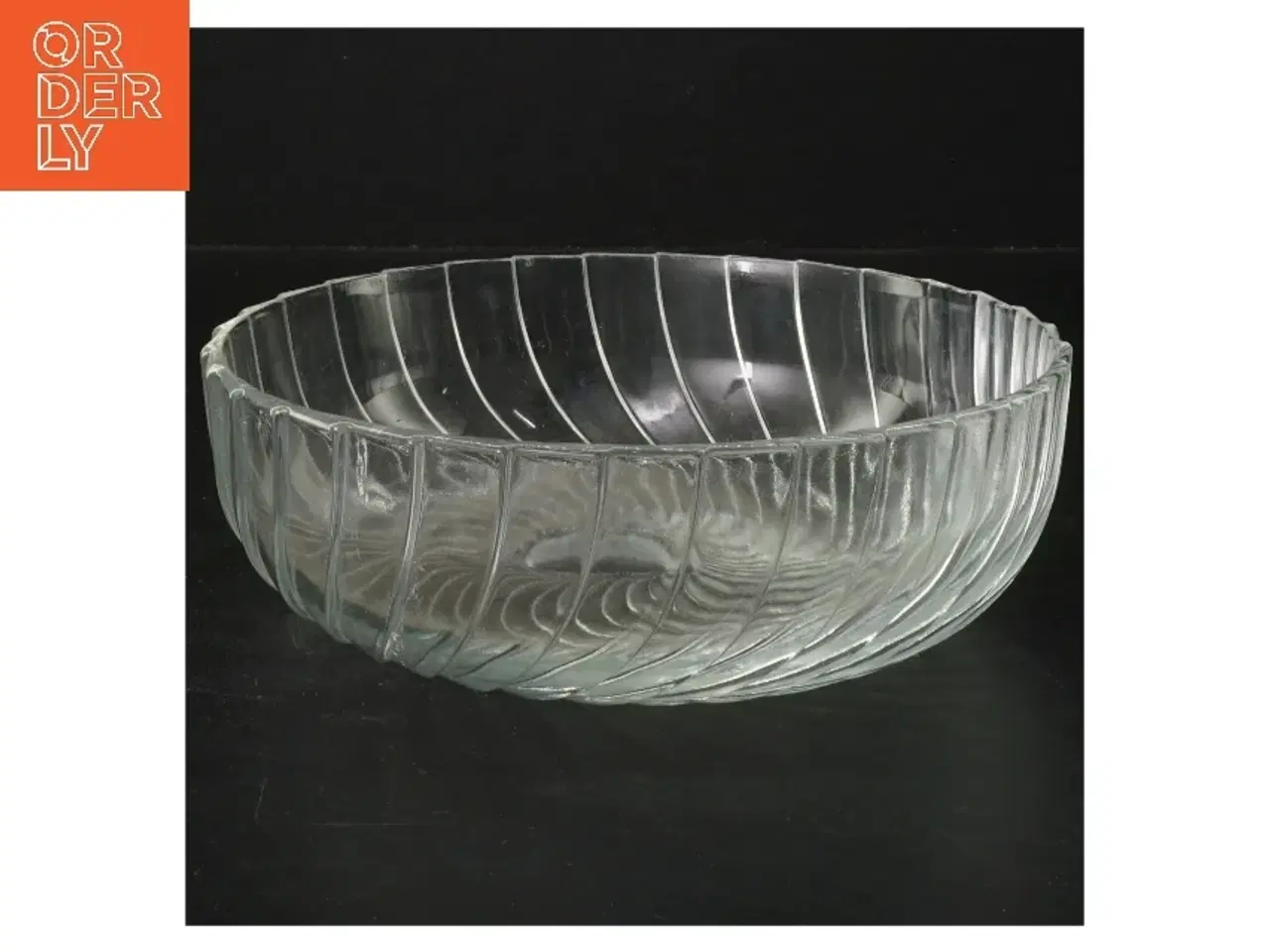 Billede 1 - Glas skål (str. Ø 18 cm)