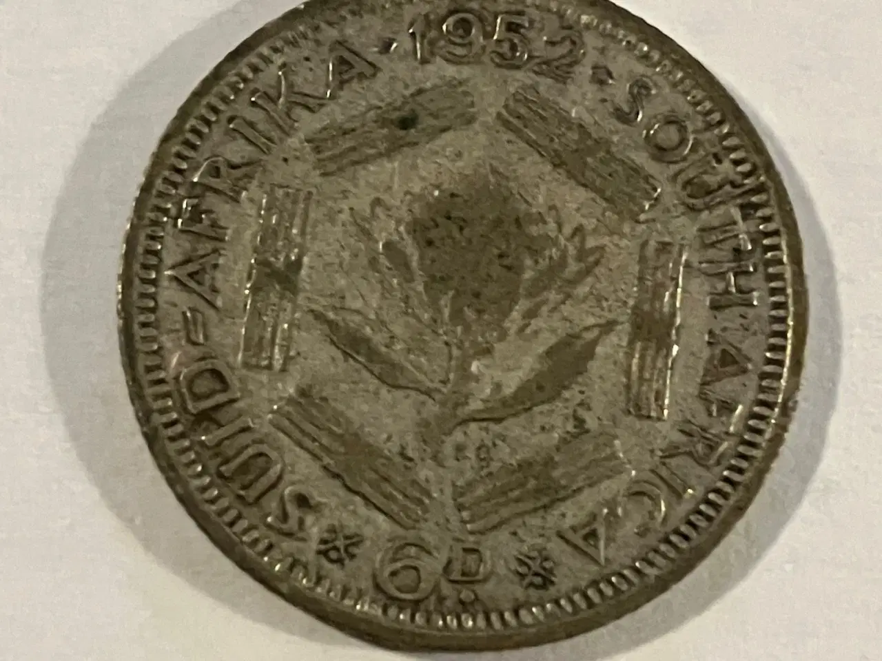 Billede 1 - 6 Pence South Africa 1952