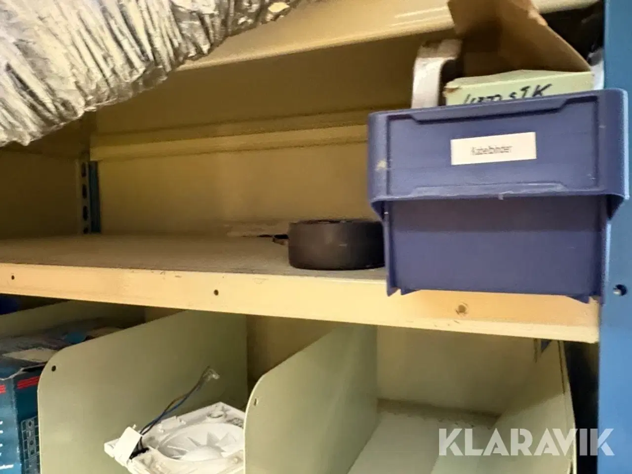 Billede 5 - Stålreoler med indhold 6 styk.