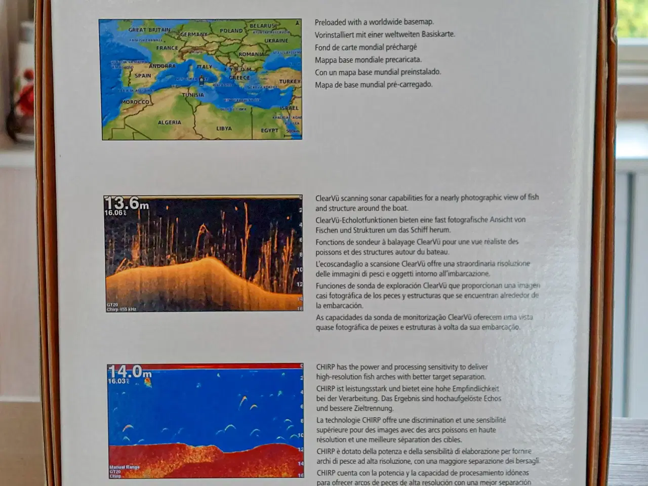 Billede 3 - Garmin EchoMap Chirp 72cv kortplotter