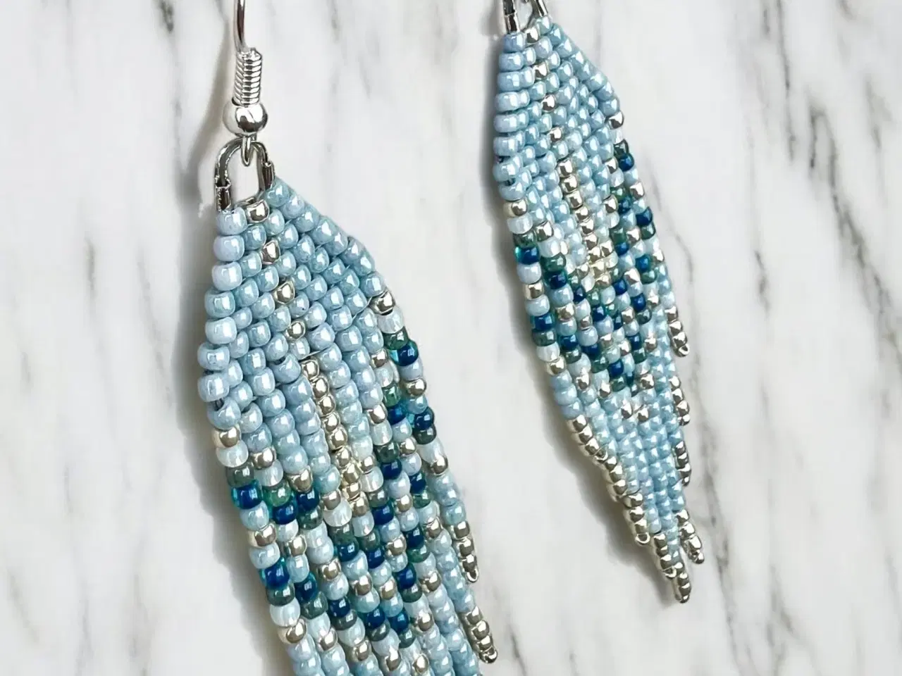 Billede 2 - Grønlandske perle øreringe