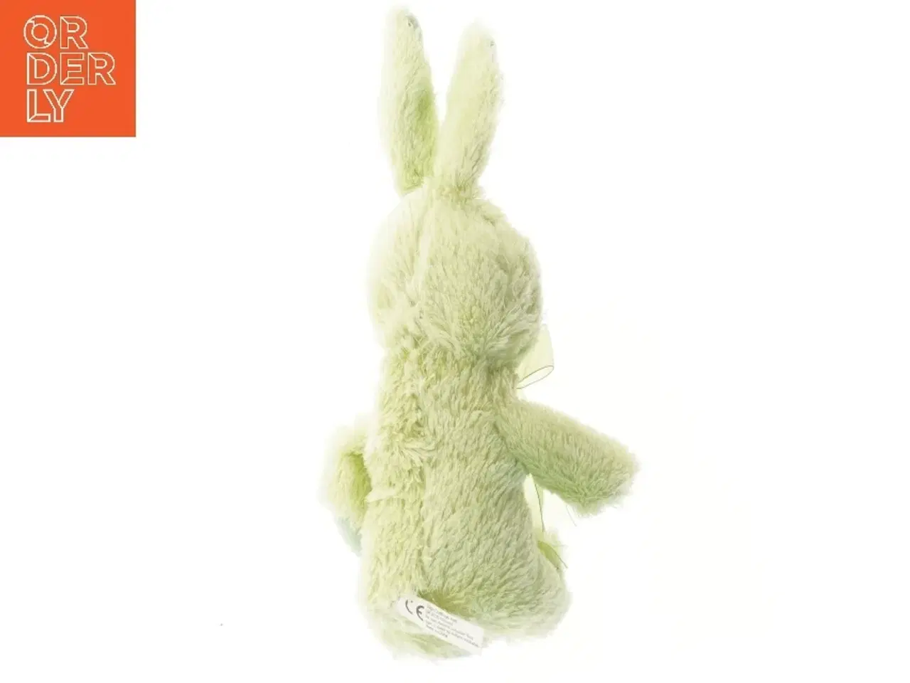 Billede 2 - Grønt tøjdyr kanin (str. 25 cm)
