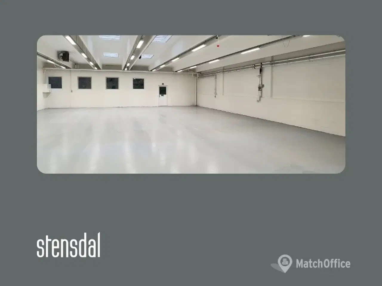 Billede 1 - Indflytningsklart lager-lejemål med moderne faciliteter